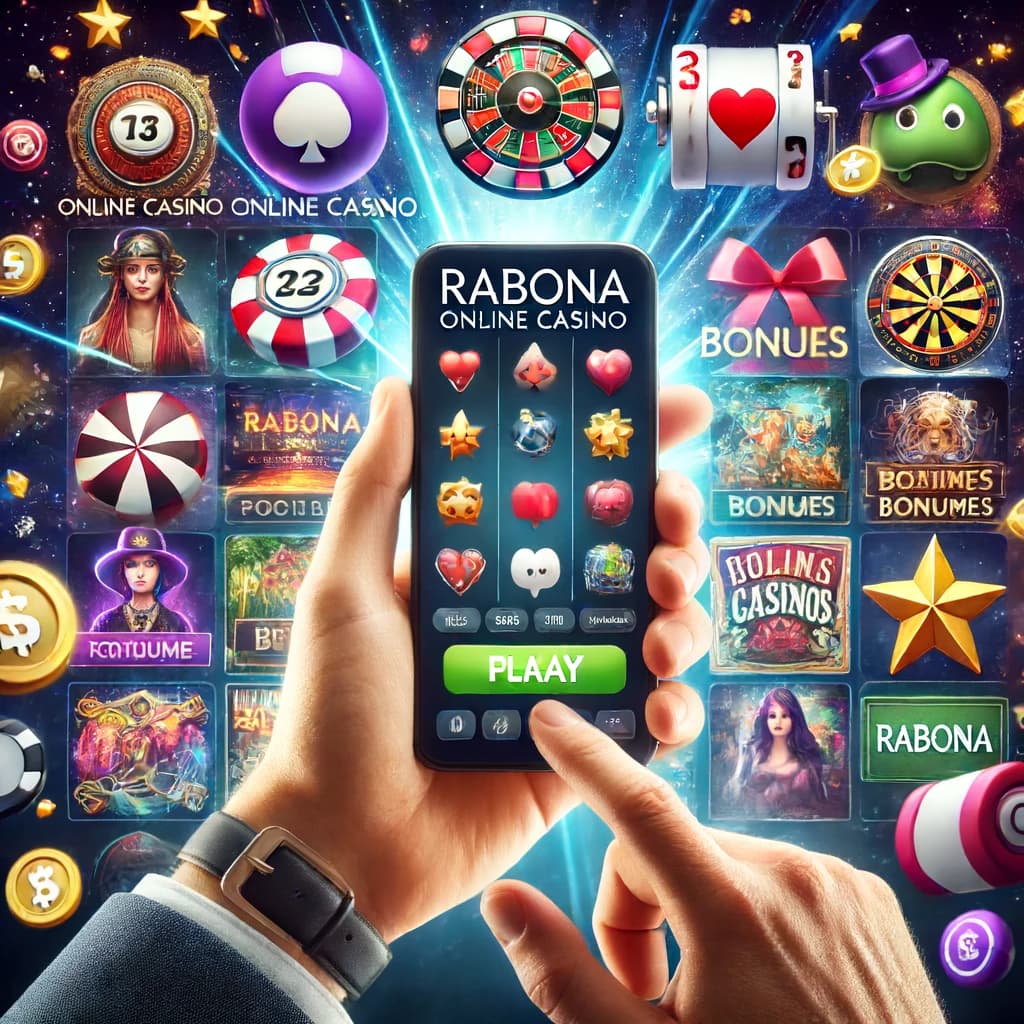 Juegos móviles en el casino online Rabona