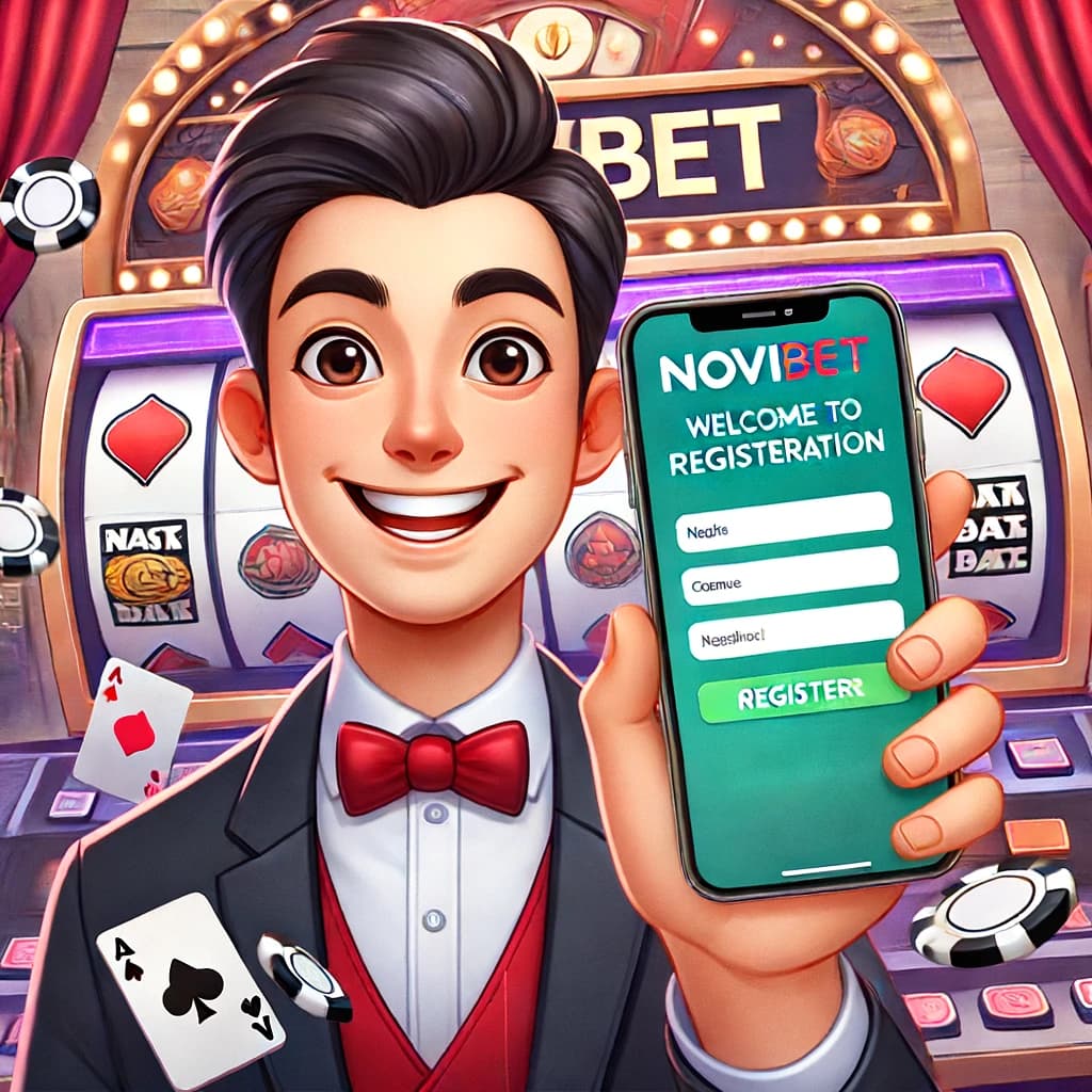 Registrarse en el casino online Novibet